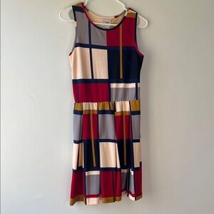 J. Taylor Multicolor Sleeveless Dress